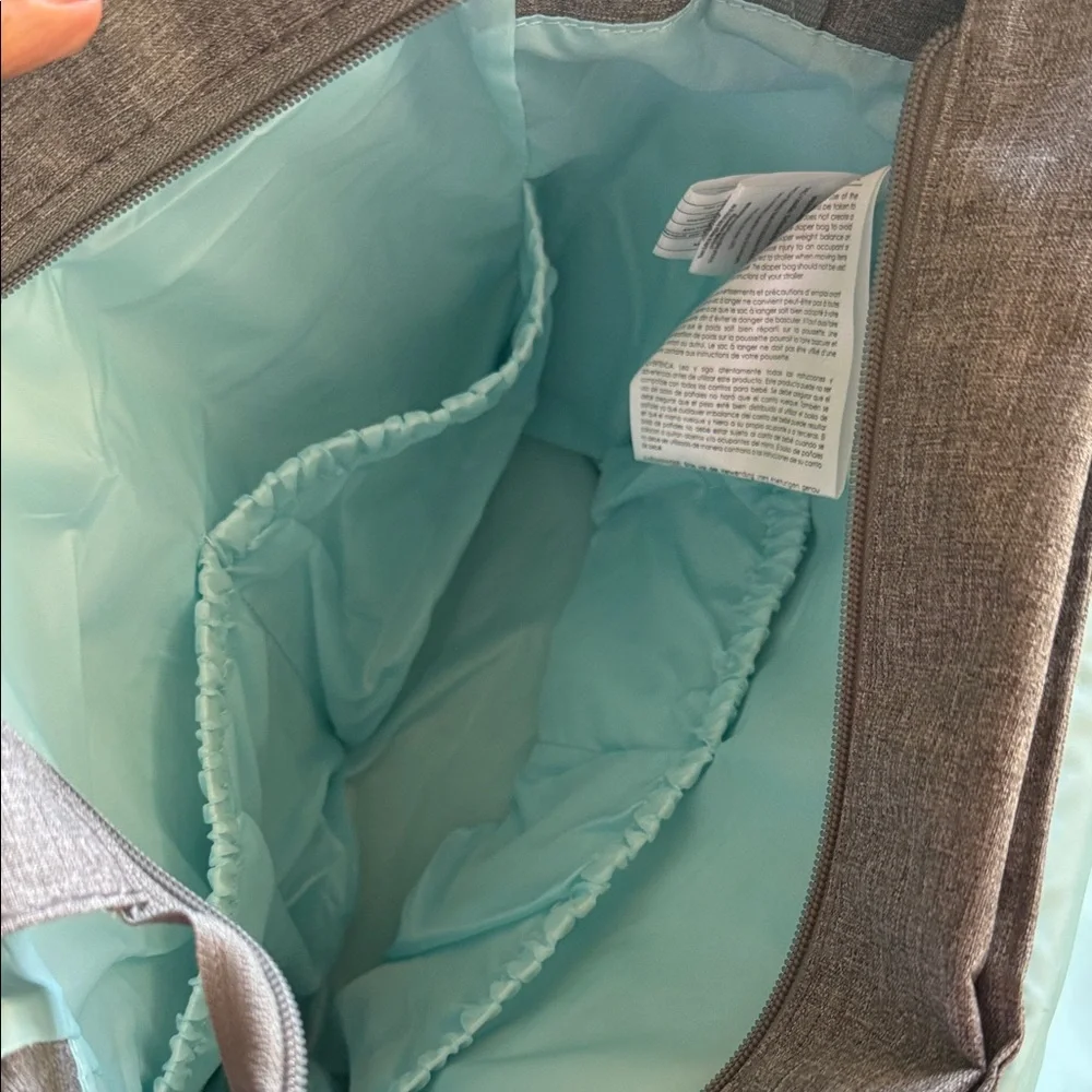 JJ COLE BACKPACK DIAPER BAG GRAY HEATHER